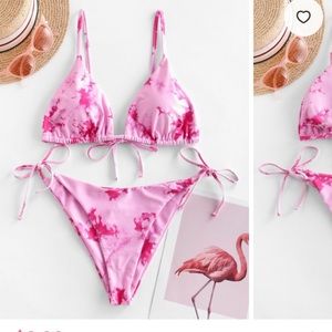 Tie dye bikini